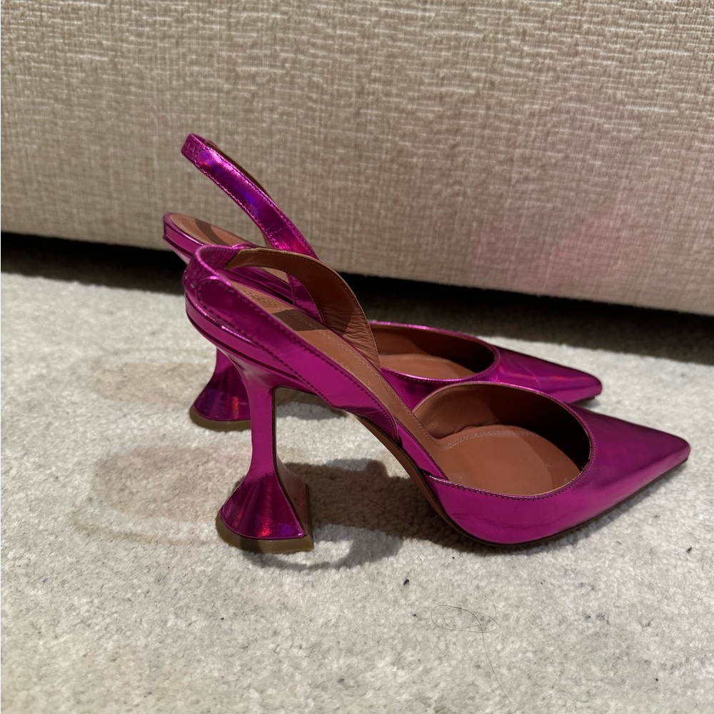 Amina Muaddi Holli Slingback - Picture 5 of 6